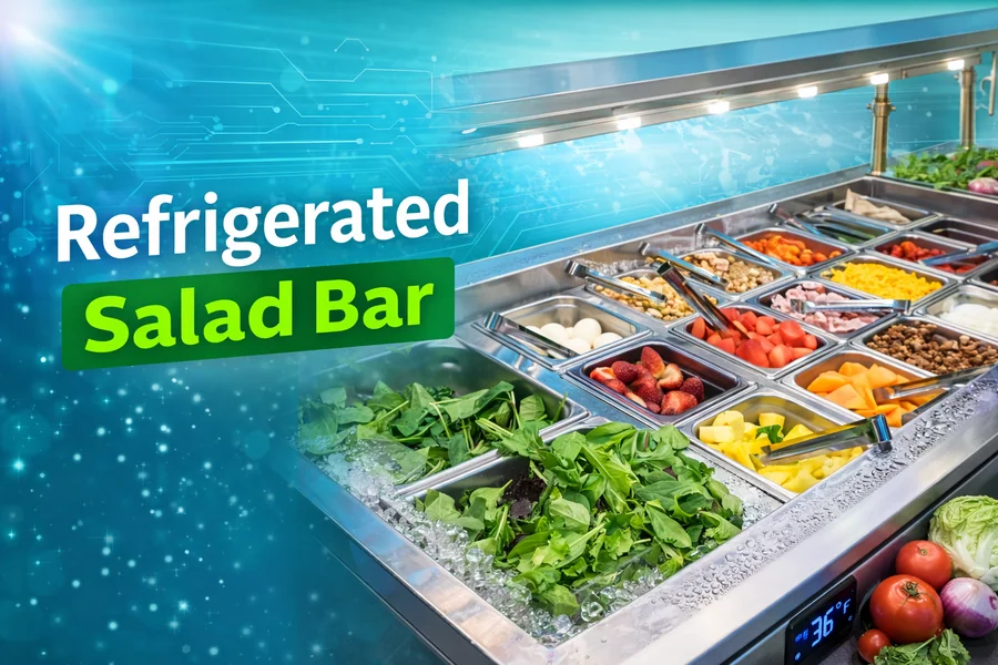 What is a Refrigerated Salad Bar Definition and Features to Look for When Buying One Refrigerated Salad Bar